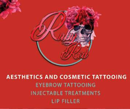 Ruby Red Aesthetics logo